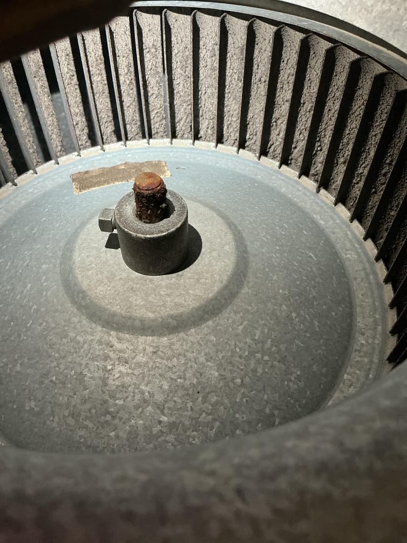 clean the hvac blower and replace a condenser contactor