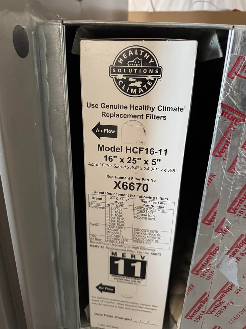 upgrade to a media filter