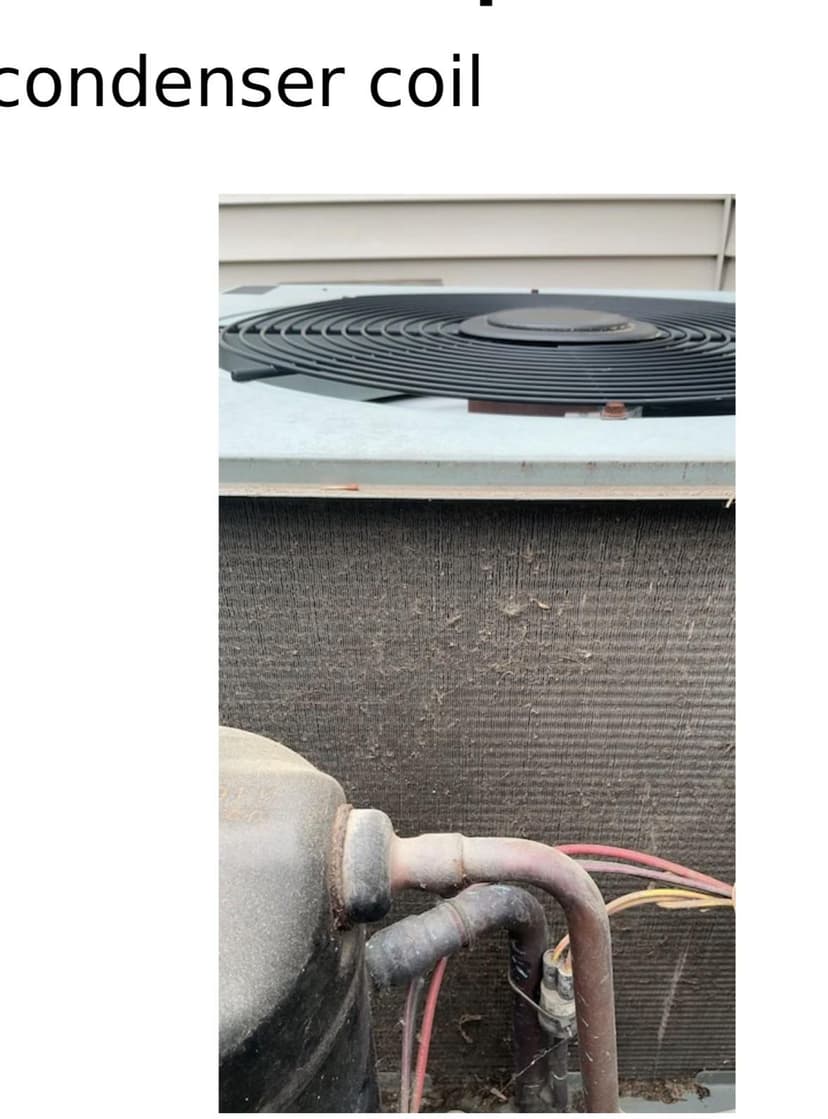 clean the condenser coil
