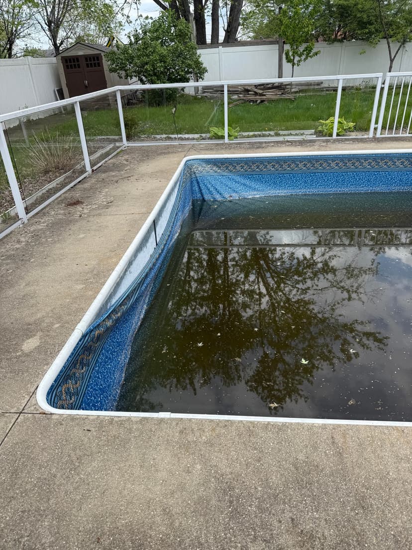replace the custom pool liner
