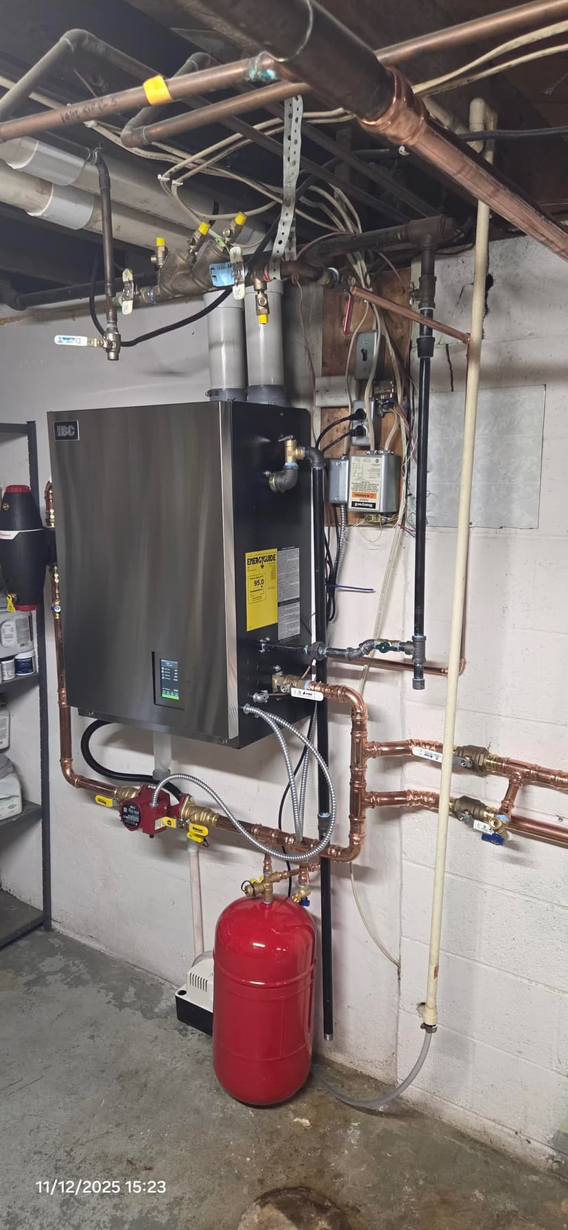 install a boiler system