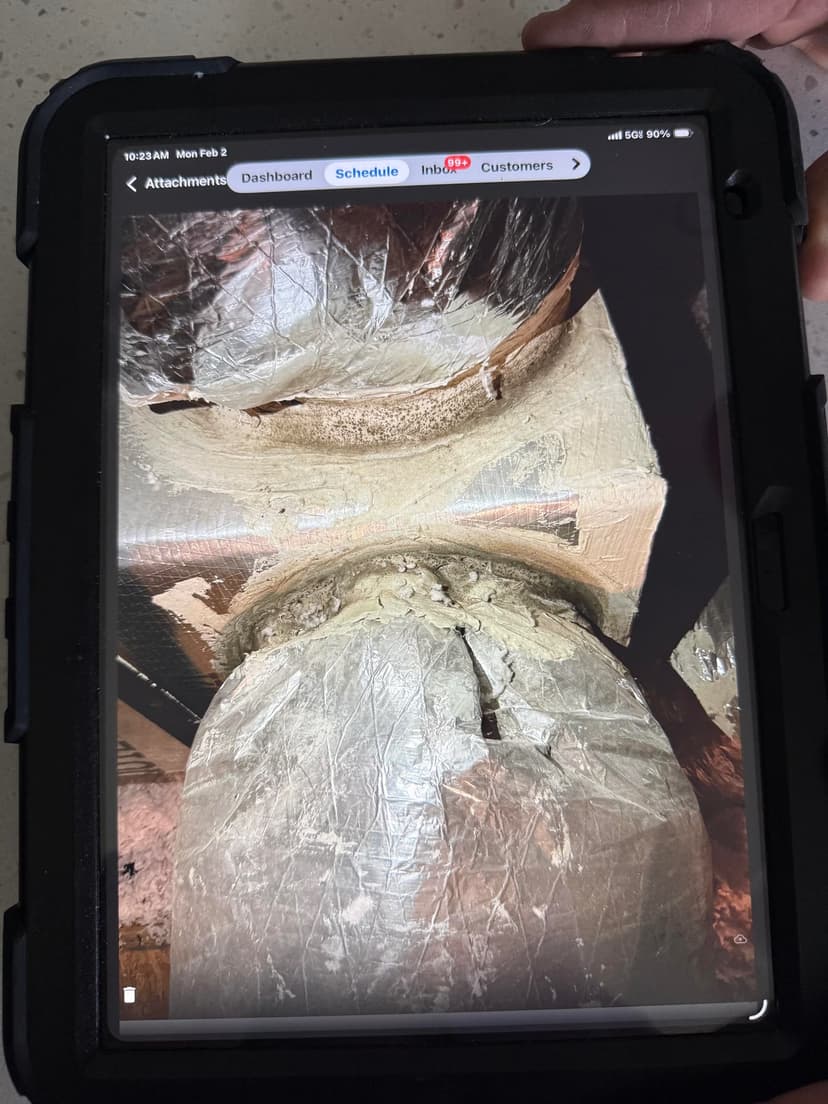 seal ductwork and install a REME HALO system