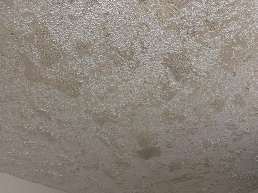 knock down and skim over heavy ceiling texture