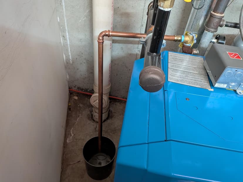 replace the boiler expansion tank